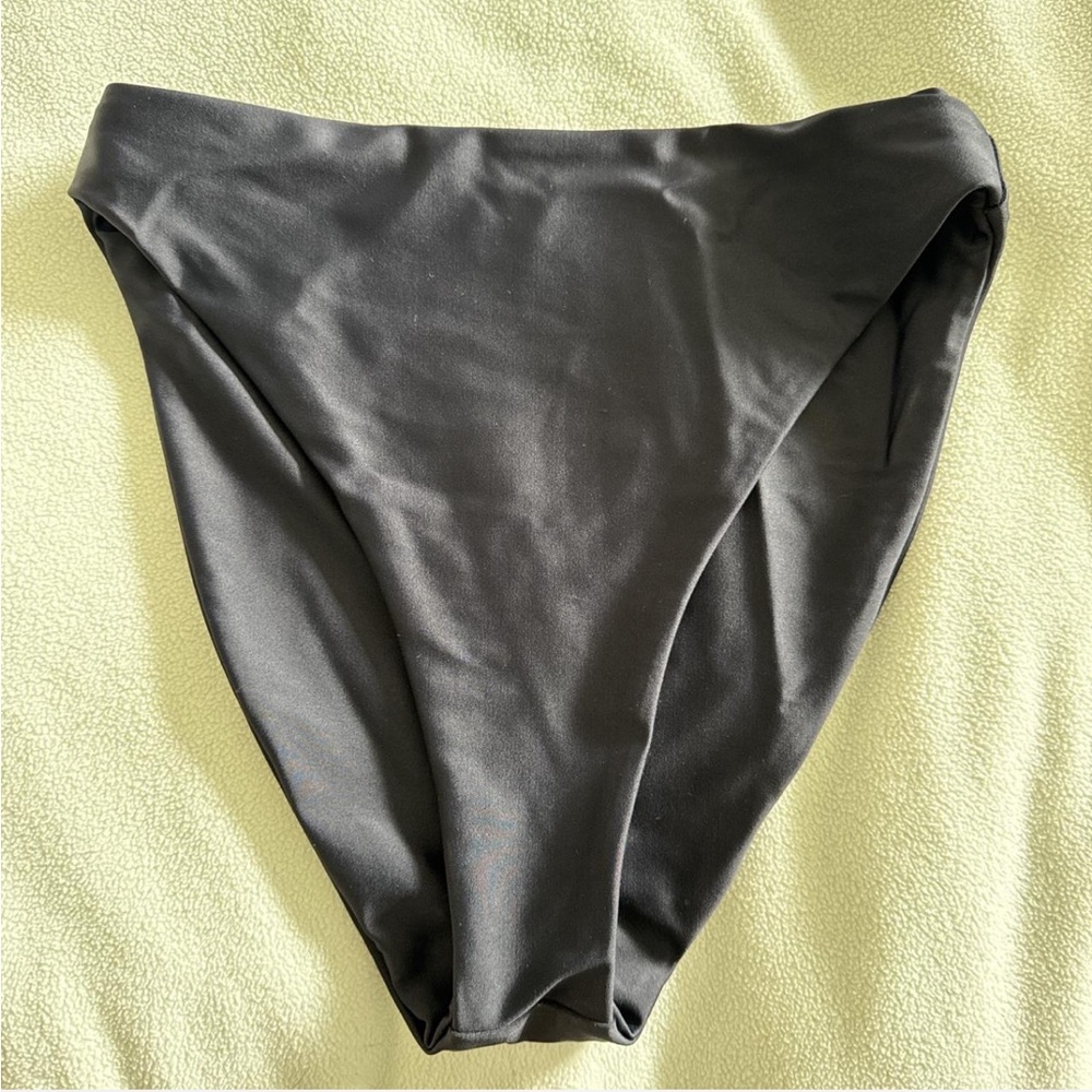 Beach Riot Black Bikini Bottom